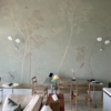 On Site Wall Decor Of Charming Foliage In Muted Venetian Tones – Giudecca, Italy Porte Italia Venezia (1)