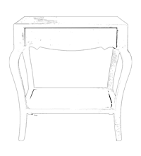 Rialto Bedside Table 01