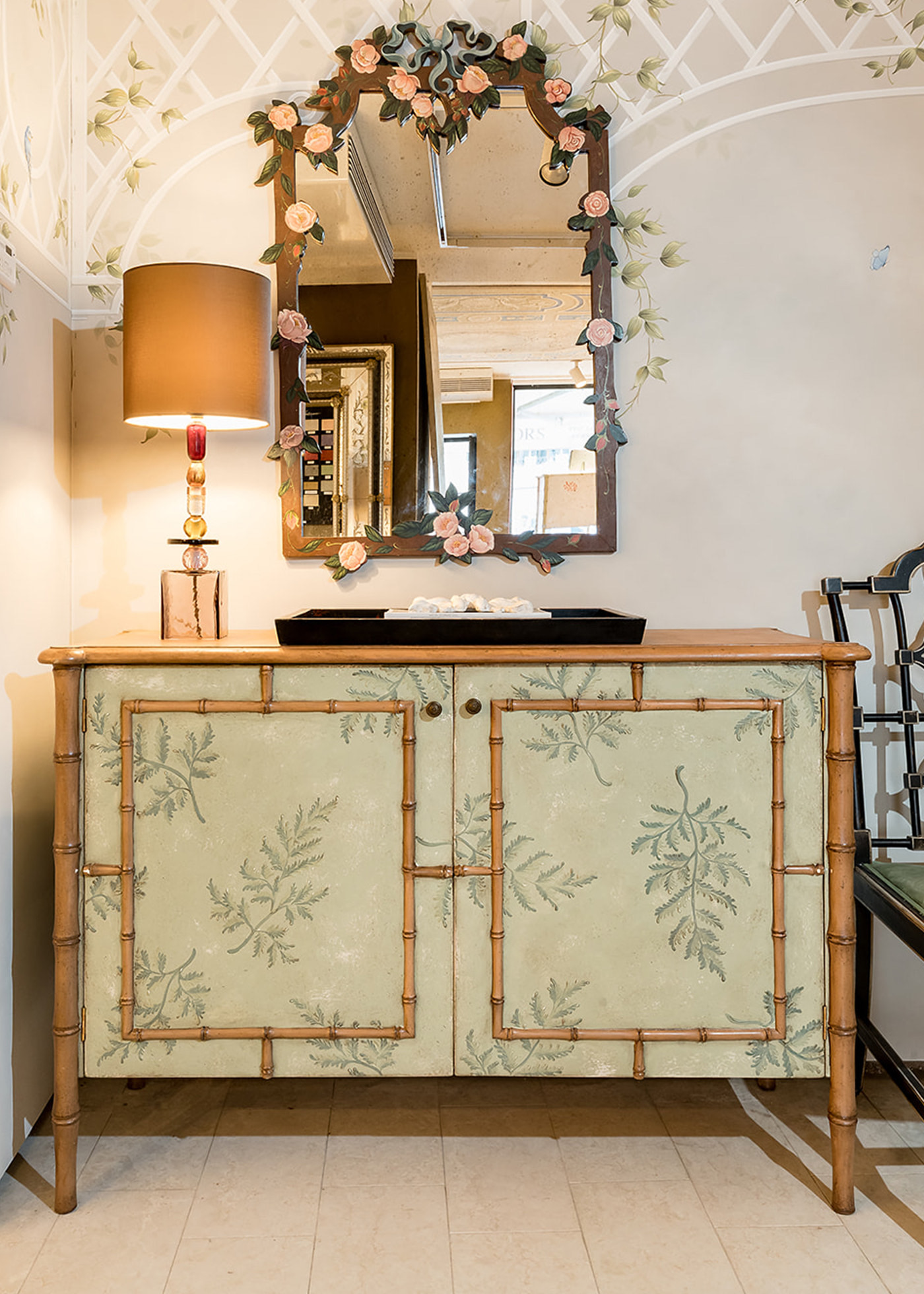 Lombardia Bamboo Buffet Piece 05