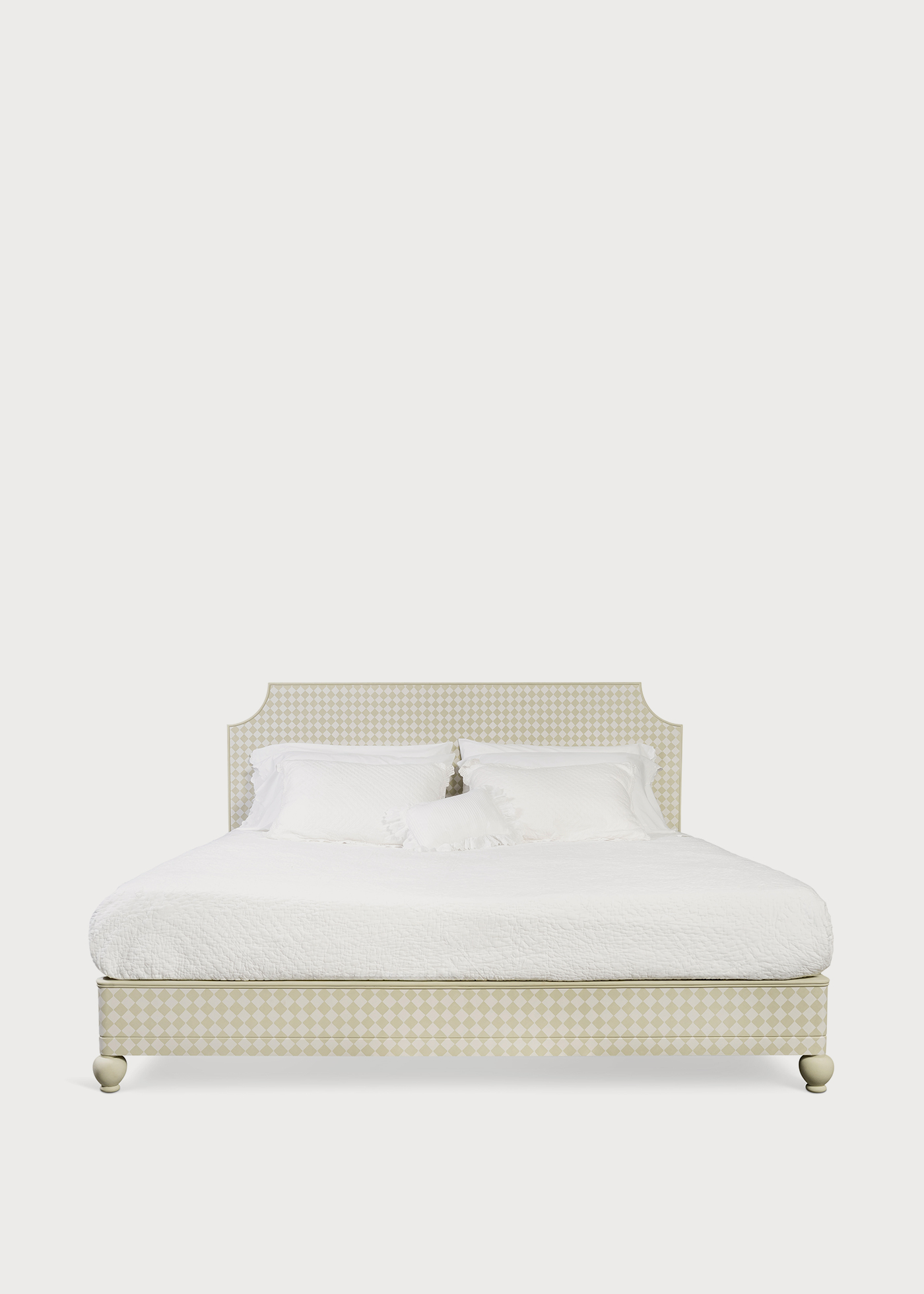 Veronese Bed - Custom Headboard - Porte Italia